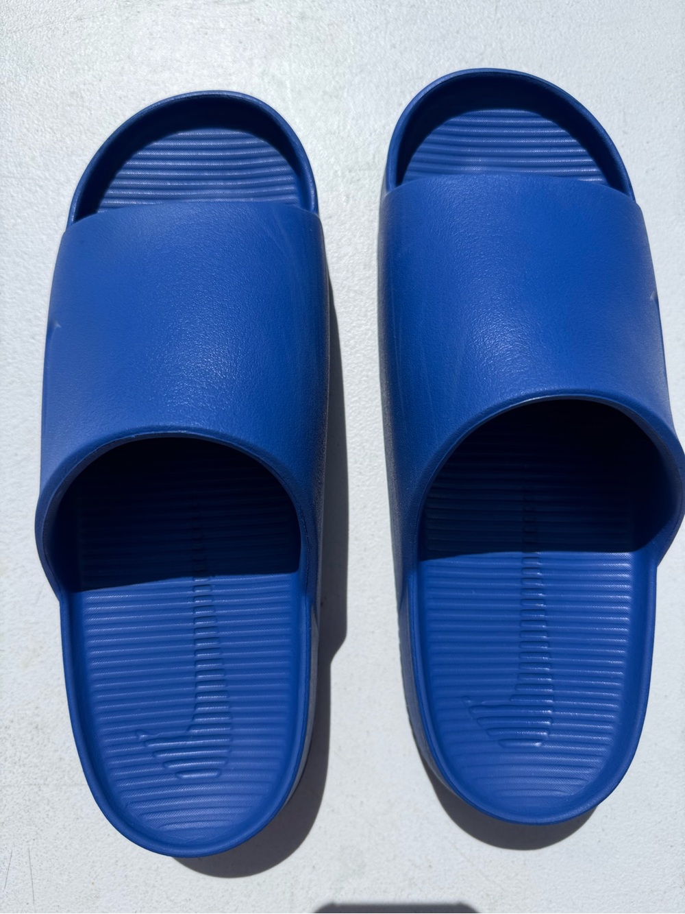Men’s Nike Calm Slides – Blue – Size 13